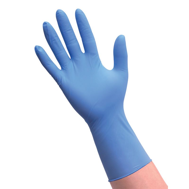 Powder Free Nitrile Examination Glove Extended Cuff