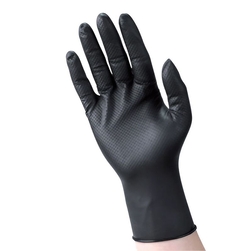 Powder Free Nitrile Glove with Diamond Texture