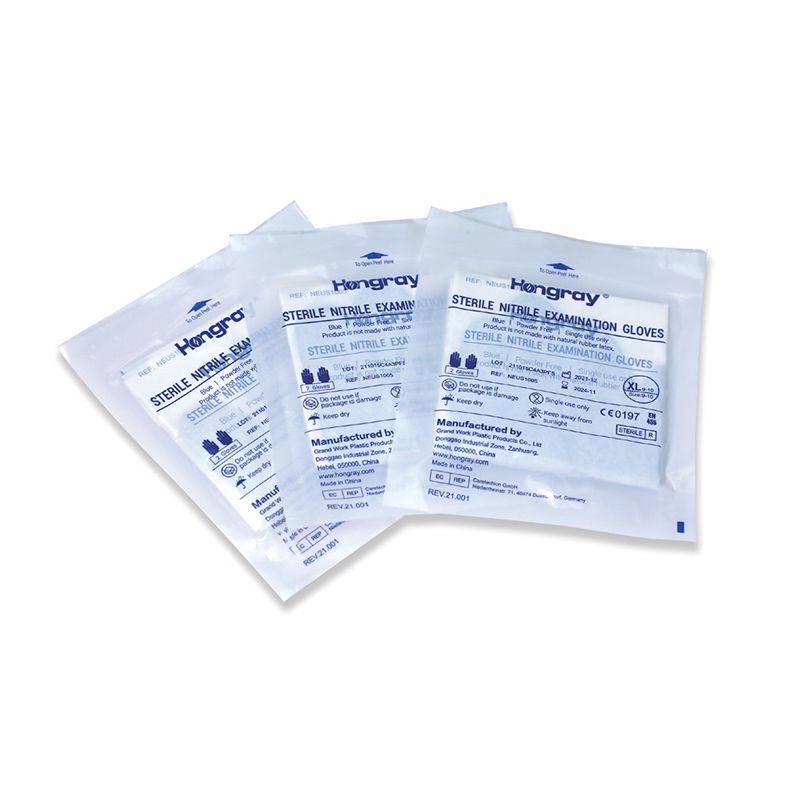 Sterile Powder Free Nitrile Examination Glove